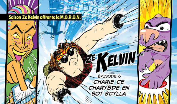 Charie ce Charybde en sot Scylla